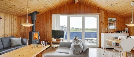 TV, fireplace, DVD player