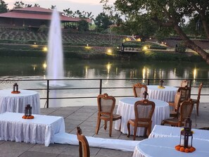 Outdoor wedding area - The Hamlet (Kondapur)