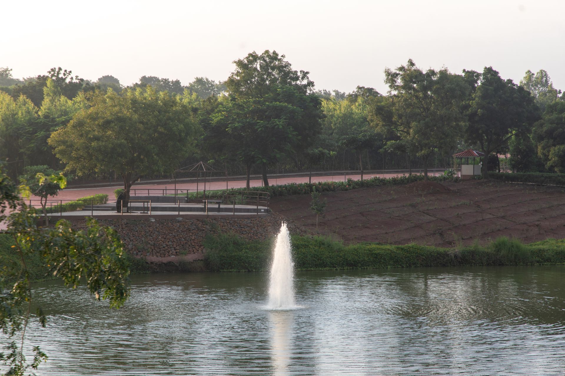 ด้านหน้าที่พัก