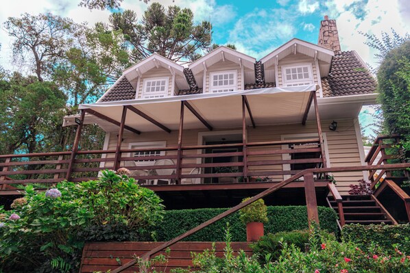 Façade de l’hébergement