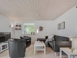 Fernseher, Kamin, DVD-Player