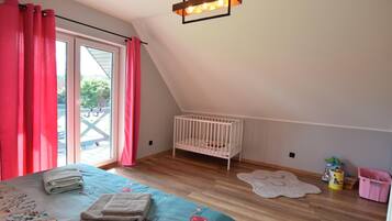 2 chambres, lit parapluie, Wi-Fi gratuit