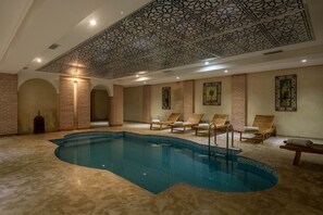 Luxury Villa, Ensuite | Indoor pool | Indoor pool, outdoor pool, open 10:00 AM to 7:00 PM, pool umbrellas