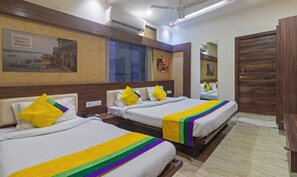 Deluxe Double Room | Soundproofing - Treebo Shree Anand Dham, Vrindavan (Mathura)