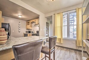 Fridge, microwave, oven, stovetop - Apt 2-Downtown Pittsburgh Apt w/ City View Balcony (Pittsburgh)