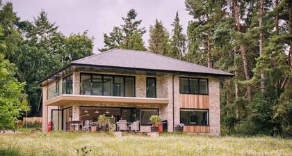 Stunning new build by the river