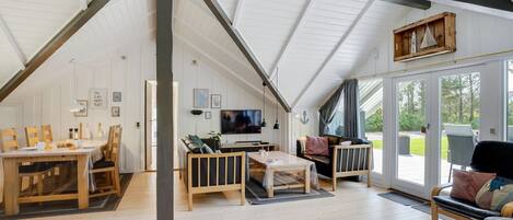 TV, fireplace, DVD player
