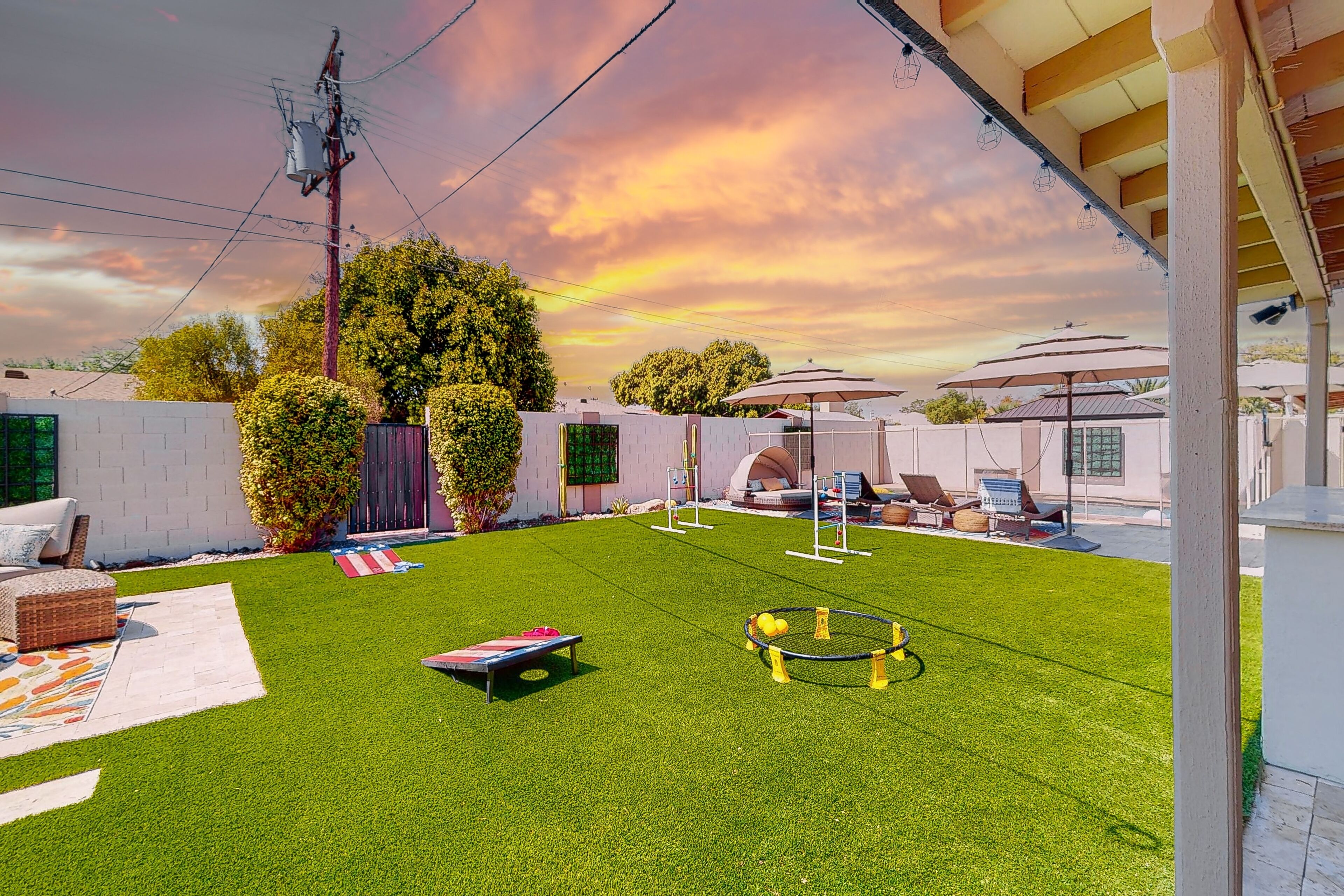 Enceinte de l’hébergement