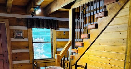 Yadkin River Lodge-cozy stay on the bluffs overlooking the Yadkin River.