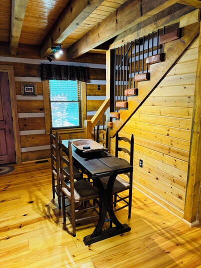 Yadkin River Lodge-cozy stay on the bluffs overlooking the Yadkin River.