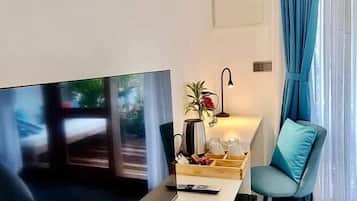 豪華別墅, 1 間臥室, 花園景 | 1 間睡房、防敏寢具、迷你吧、房內夾萬