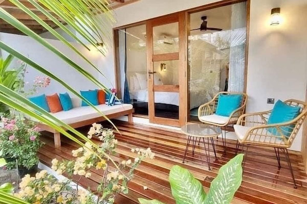 Deluxe Villa, 1 Bedroom, Garden View | 1 bedroom, hypo-allergenic bedding, minibar, in-room safe