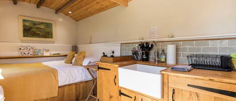 1 slaapkamer, beddengoed