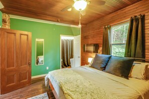 1 chambre, fer et planche à repasser, Wi-Fi, draps fournis