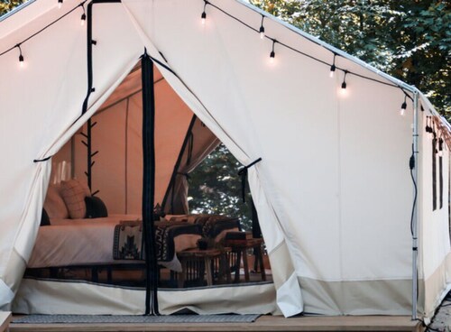 Luxury Spacious Glamping, Lake View, Grill, Pool, Pet Friendly, Swim