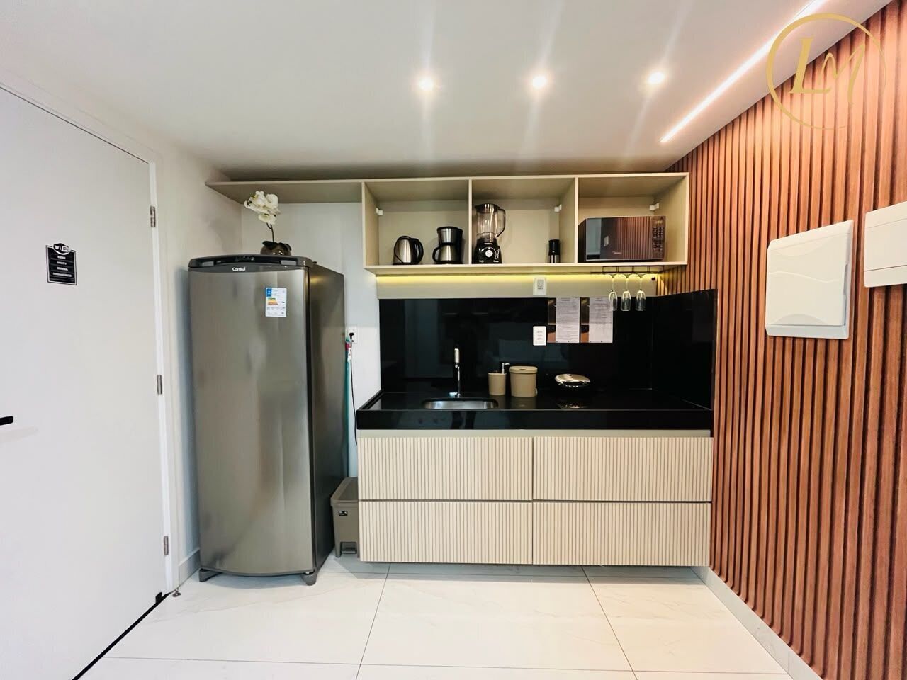 Deluxe-Apartment | Eigene Küche | Kühlschrank, Mikrowelle, Mixer