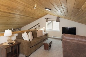 Smart TV y chimenea