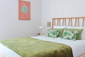2 chambres, lit parapluie