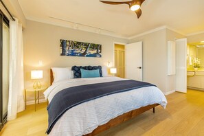 1 bedroom, iron/ironing board, travel cot, free WiFi - Ocean View + A/C | Walk to Beach + Pools (Maui)