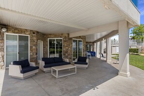 Terrace/patio - Sunrise Resort Room #104  | 0 Bed, 1 Bath (Garden City)