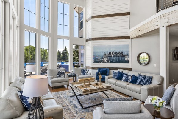 TV, fireplace, foosball, table tennis - Sunrise Resort & Event Center | 19 Bedroom, 19-1/2 Bathrooms (Garden City)