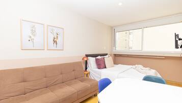 Apartamento básico | 1 quarto, escrivaninha, Wi-Fi de cortesia