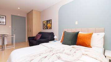 Apartamento básico | 1 quarto, escrivaninha, Wi-Fi de cortesia