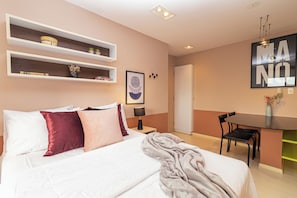 Appartement | 1 chambre, bureau, accès au Wi-Fi (inclus)