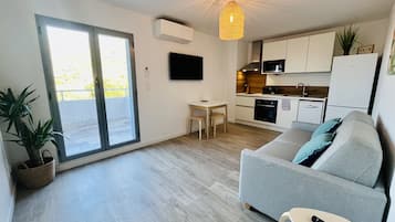 Classic Apartment | Living area | Flat-screen TV