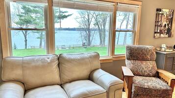 TV connectée, cheminée, jeux vidéo, lecteur de DVD