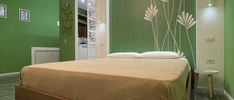 1 間睡房、房內夾萬、免費 Wi-Fi、床單