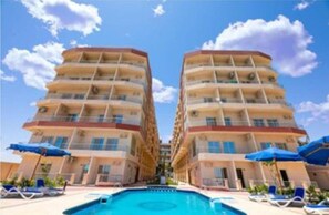Pool - Apartment 35m2 with private beach (Red Sea Governorate)