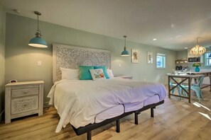 1 chambre, bureau, fer et planche à repasser, Wi-Fi gratuit