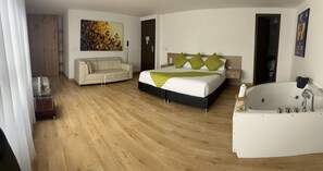 Suite, Hot Tub | Desk, blackout curtains, free WiFi, bed sheets - Nogal Suite Hotel Ipiales (Ipiales)