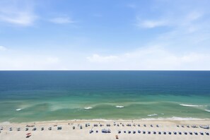 On the beach, beach towels - PRIVATE OCEAN FRONT LUXURY, #1 INDIGO E, SEE U SOON!, 187+ 5 STARS,  2 BALCONIES (Pensacola)