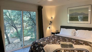 2 bedrooms, iron/ironing board, travel crib, WiFi