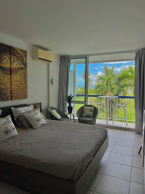 1 غرفة نوم ومكواة/لوح كي وواي فاي مجانًا وملاءات أسرّة