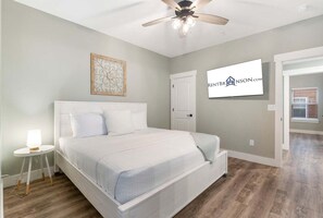 5 dormitorios, tabla de planchar con plancha, wifi gratis y ropa de cama