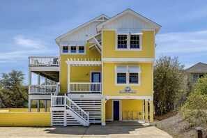 Exterior - Sunshine & Tan Lines | 1470 ft to the beach | Private Pool and Hot Tub (Corolla)