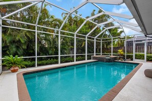 Una piscina climatizada