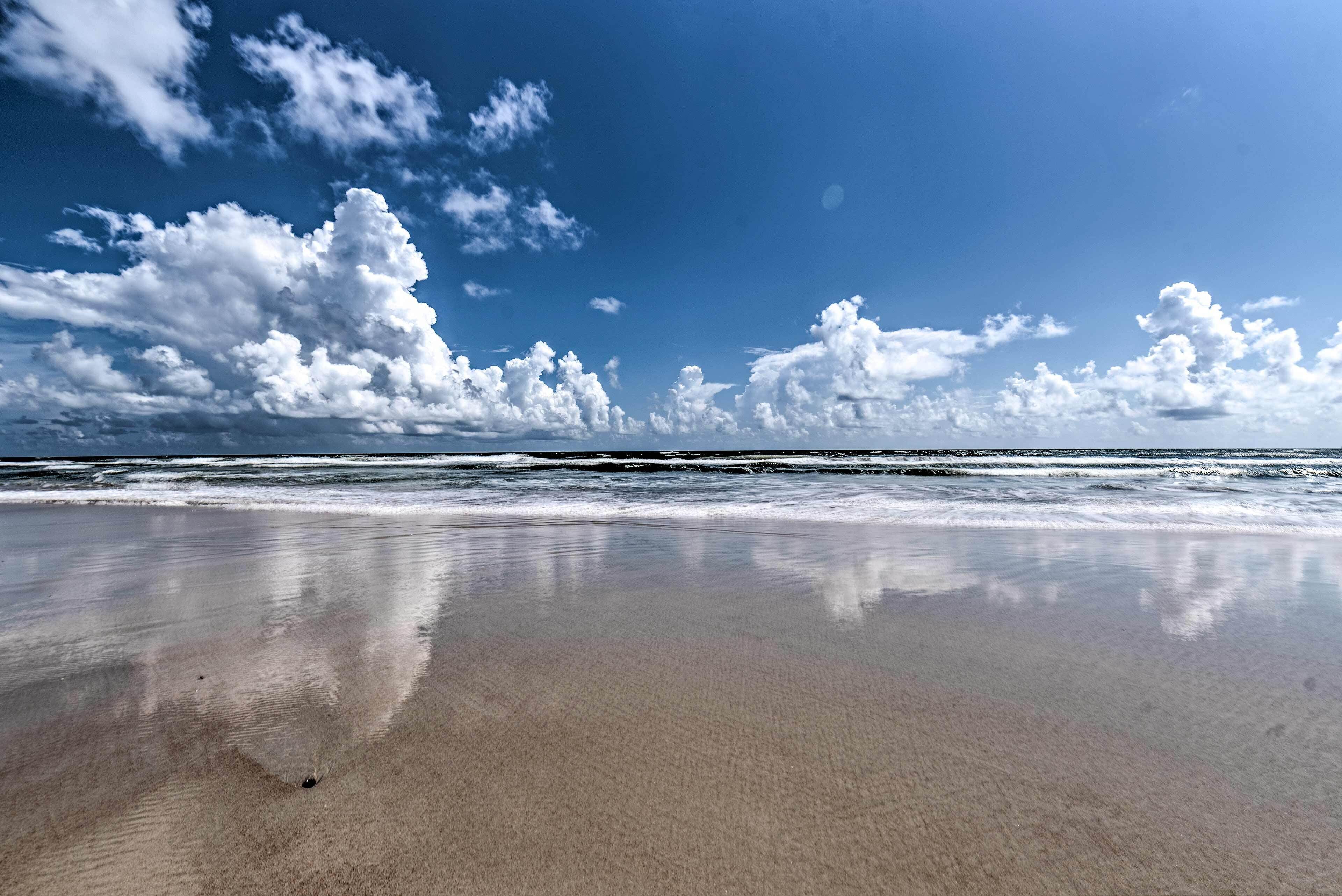 Aan het strand
