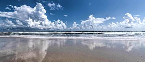 Aan het strand