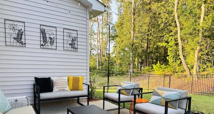 Casa de Ferias em Clemson Para Faculdade e Jogos e Lakes