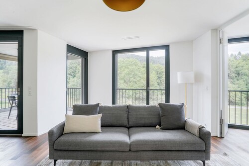 Chic Wollishofen 1BR w/ Storage & W/D, nr Local Market, by Blueground