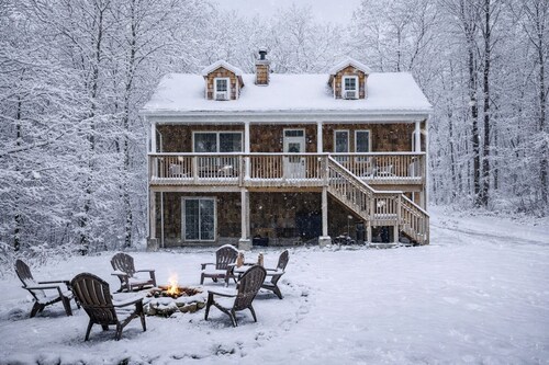 Fall in the Catskills - Cozy Cabin & Fire Pit Nights