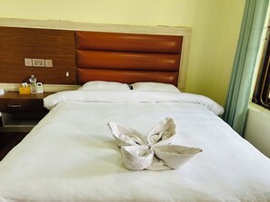 Exclusive Double Room | Premium bedding, down comforters, pillowtop beds, laptop workspace - Tiger Wildlife Resort (Jagatpur)