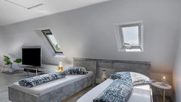 1 Schlafzimmer, Bügeleisen/Bügelbrett, kostenloses WLAN, Bettwäsche