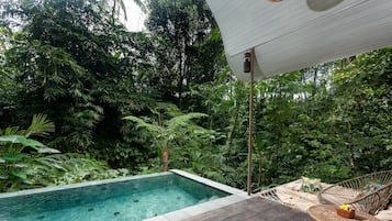 One Bedroom Villa with Hammock | Minibar, free WiFi, bed sheets