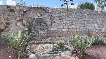 Overnatningsstedets indgangsparti