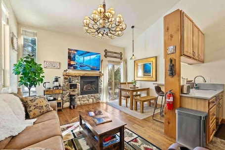 TV, fireplace, offices. TahoeCozy • Pool • Hot Tub • Near Northstar & Kings Beach